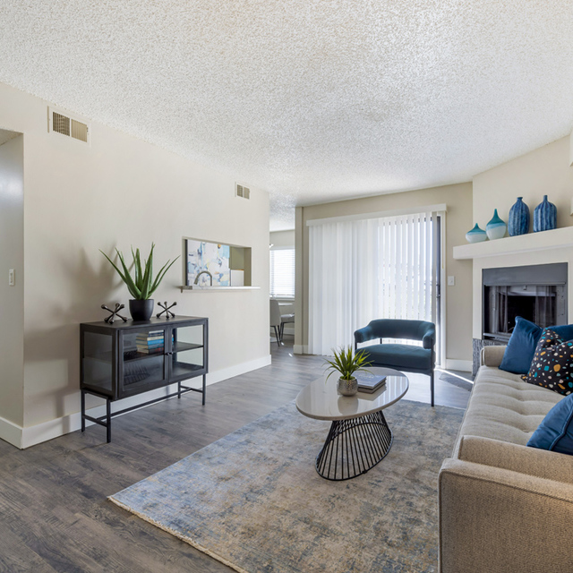 Whispering Hills - Carpeted Living Room