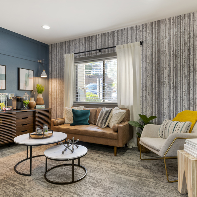 Whispering Hills - Carpeted Living Room